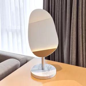 에스앤디자인 웨이브 마블 탁상거울 화장대 메이크업 스탠드 탁상용 책상 화장 거울