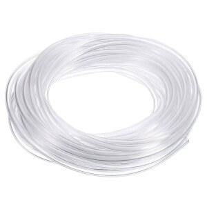 uxcell PVC 튜브, 1mm ID OD 호스, - 에어 2mm 투명 x 유연 수도관, 비닐 경량 관개 플라스틱 13피트 아쿠아포닉스용 길이의