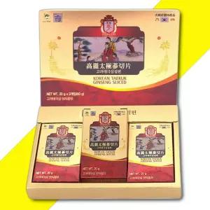 고려태극삼절편 60 g x 2개 태극삼절편 말랭이 인삼절편 홍삼젤리 홍삼절편
