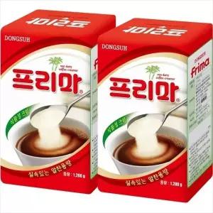 동서 프리마 1.2kgx2개/2세트구매시 1000원 할인X넉넉한 유통기한