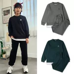 [백화점 정품] 블랙야크 BLACKYAK 키즈 피버기모맨투맨세트1BKSEWU004