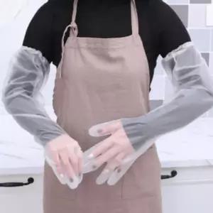 일회용 장갑 10p 비닐 롱 위생 장갑 청소 주방 요리 의료 미용