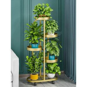 거실화분선반 스탠드 받침대 나무 철제 트레이 화이트 거실정리대 철재 이단 원예 꽃가게