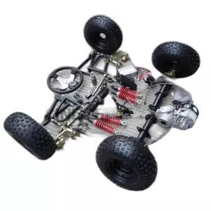 고카트 4륜 액세서리 부품 DIY 만들기 차량 키트 풀세트 리어 레이싱