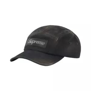 Supreme Overdyed Camp Cap Black 25FW 슈프림 오버다이드 캠프캡 블랙
