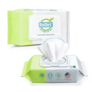 롤헤이 알콜티슈 10팩(1000매) 청소용 소독티슈