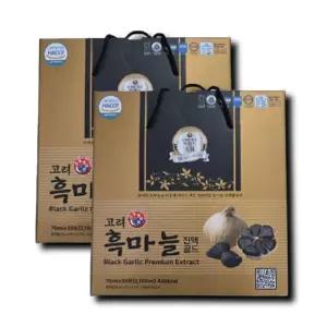 [기타] 정삼원 고려 흑마늘 진액 골드 70ml 30포 2박스