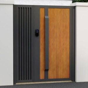 외부 대문 단독주택 테라스 게이트 주택 출입문