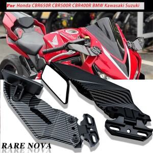혼다 호환 CBR 650R CBR250R CBR600R 수정 된 바람 날개 조정  백미러 용  cbr650r 바이크 오토바이