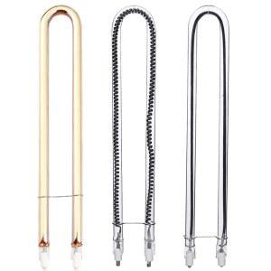 발열관 U자형 램프관 탄소섬유 스탠드 검출 27W 직관 히터 3파장 6400K