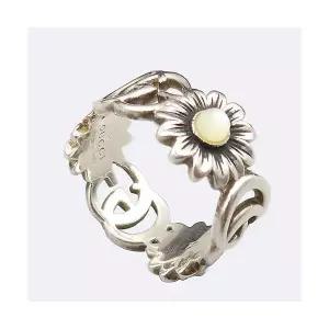 고이비토 중고명품 -  더블 G 플라워 반지  - K29230GU