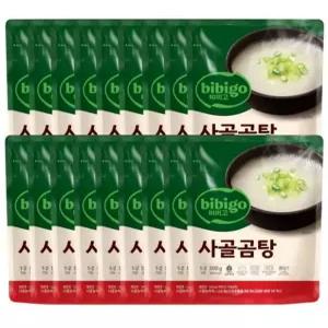 [CJ제일제당] [오쩡스] 비비고 사골곰탕 500g x 18개