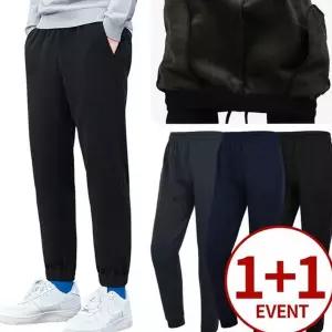 남녀공용 밴딩 팬츠 기모 보일러 겨울 남녀공용 조거 팬츠 남자 트레이닝 여자