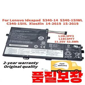 L18C3PF7 노트북 배터리 레노버 Ideapad S340-1414IWL S340-15IWL L18L3PF3 L18C3PF6 L18M3PF6 L18M3PF7 Xi