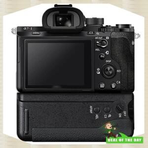 소니 호환 A7II A7M2 II 카메라 호환 배터리 그립 홀더 교체용 24시간  VG-C2EM/Work 용)