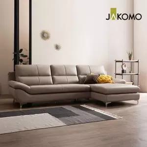 [자코모]마린 4인 카우치형 천연면피 소가죽소파