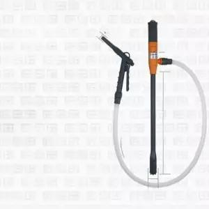 오일펌프 말통 무선 급유기 주유건 액체 수중 주입기 자바라 고점도 석유 드럼통 기름