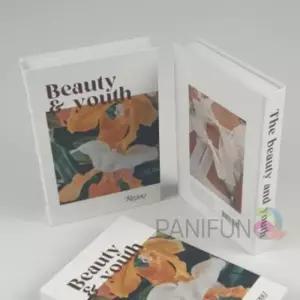 가짜책 앤틱소품 인테리어모형 독특한소품 연극소품 모형책 플라워