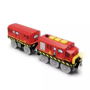 미카포트 소방 전동기차 장난감 기차트랙 생일선물 손자선물