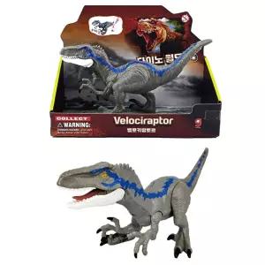 다이노월드 공룡학습 다이노월드 다이노 벨로키랍토르 블루 (S) 공룡모형 공룡완구 공룡장난감