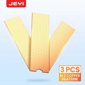 JEYI 구리 M.2 2280 NVMe 방열판 나노 열 패드 노트북 데스크탑 용 순수 SSD 쿨러 솔리드 스테이트 디스크