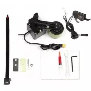 전기 DIY 동력 전달기 모터 보조 전동 자전거 350W 본체+속도 조절기