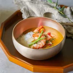 방짜 유기 냉면 국수 비빔밥 그릇 궁중 옥면기 17cm