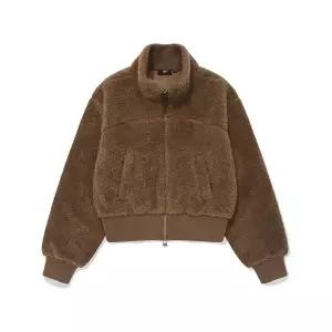 커버낫 COVERNAT WOMAN 우먼 쉐르파 집업 자켓 Brown CO2404JK74BR 104290