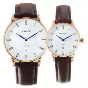 P 커플시계 손목시계 가죽시계 LO-5015D