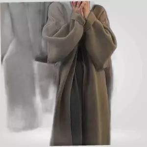 여성 루즈핏 니트 롱가디건 1P 겨울 데일리 패션 니트가디건 패션가디건 데일리코트 코트