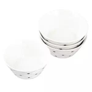 하트 대접 4p 세트 도자기 그릇 국그릇 사발 큰 그릇 도자기 대접