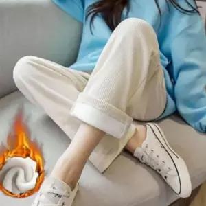 골덴바지 와이드 기모 여자 기모바지 골덴기모 팬츠 겨울 코듀로이바지 기모골덴 와이드바지 골덴 2컬러