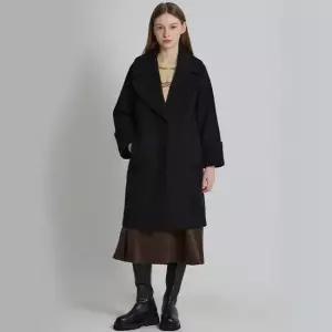 [르오트(LeOT)] 빅카라 알파카 울 블렌디드 클래식 롱코트