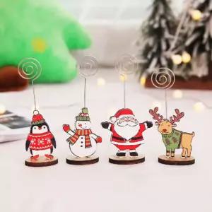 크리스마스 메모꽂이 카드 명함홀더 소품 파티용품