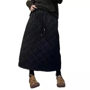 누비치마 겨울 방한 누빔 항아리 여성