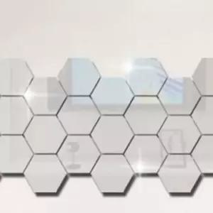 실버 소 육각 거울 안전거울 아크릴거울 붙이는거울 ITz4+2zyG