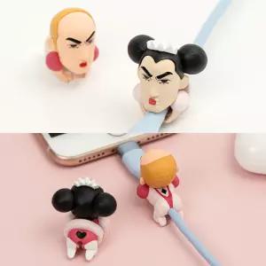 짱구는 못말려 중성마녀 조마&마카오 케이블 홀더 SET 전선정리 고정클립 단선방지