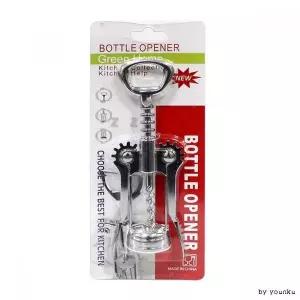 [골드스마일]스테인리스 와인 병코르크 오프너 도구