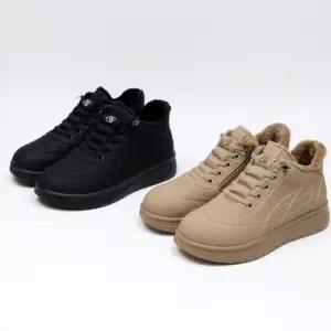 [제이시]제이시 여자 털 겨울 방한화 3cm 통굽 운동화 B127