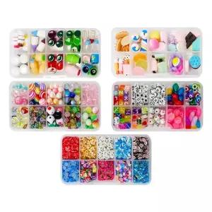 알찬구성 DIY 꾸미기재료 슬라임파츠 모듬세트 미술교구 홈스쿨링 유치원 공예놀이