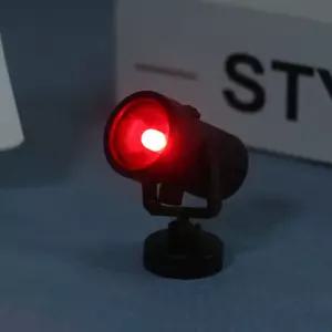 USB 피규어 핀조명 진열장 LED 램프 미니 블랙레드