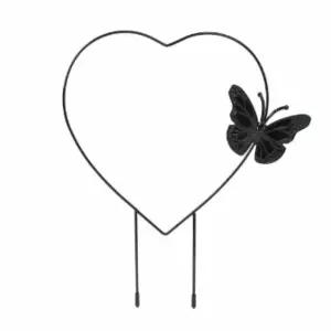 하트형 식물 지지대 인테리어 원예용 아기 받침대