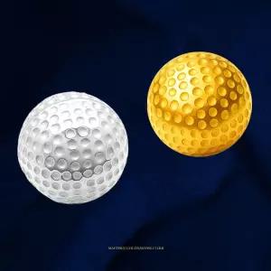 순은 골프공 실버 99% 미니 실버 은골프공 용품 이글패 순은 공 남성 여성 이글 홀인원 선물 연말 시상식