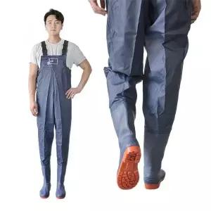 [셀러에이드]가슴장화 280mm 남녀공용 슈마켓 안전우의 코트형우의