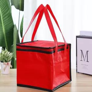 35L 케익 피자 보냉백 브라운 보냉백 보냉가방 스티로폼박스 배달가방