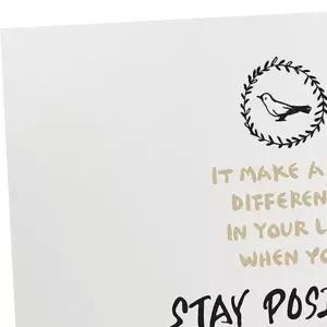 스테이(대형) 레터링스티커 캘리그라피스티커 포인트스티커 글씨스티커