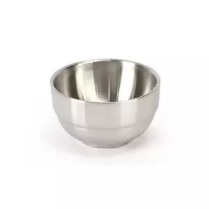 이중 스테인리스 아기 죽 그릇 어린이집 전용 대형 업소용 중형