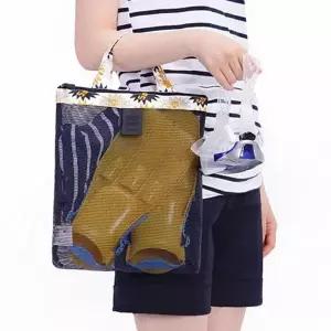 [하프클럽/]메쉬 토트 물놀이 비치백 LM0364 늘푸른