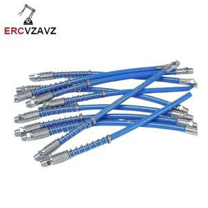 하이 퀄리티 그리스 건 호스 압력 방폭  윤활유 커플러 직경 10mm 10000PSI 40-100cm 1PC