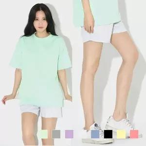 [하프클럽/]3부팬츠 여름 밴딩바지 숏팬츠 여름반바지 면 핫팬츠